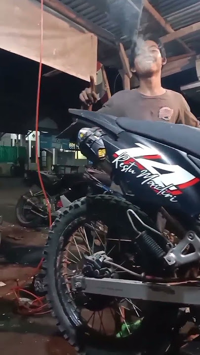 Kedatangan Motor setinggi onta..... #mekanikindonesia #mekanikmuda #mekanikbengkel #HJM
