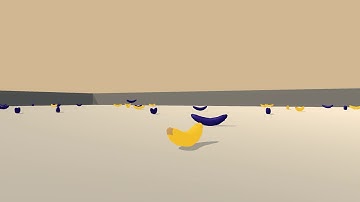 Udacity Deep Reinforcement Learning project 1 - After Training