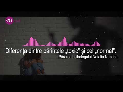 Eainspiră: Diferența dintre părintele toxic și cel normal. Ce ne spune psihologul?