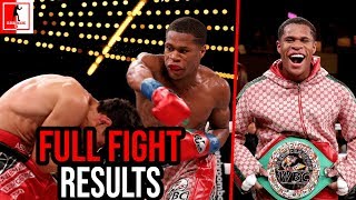 Devin Haney Vs Zaur Abdullaev Full Fight Results