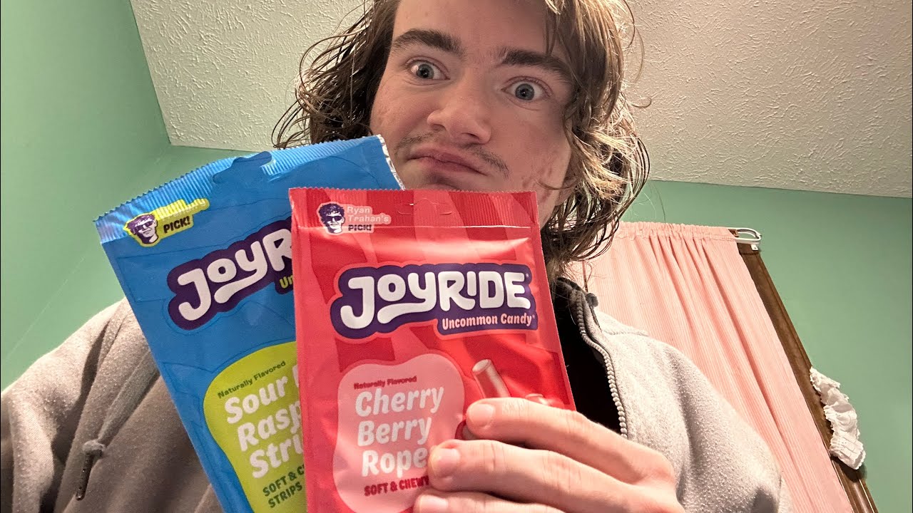 I taste tested | Joyride Cherry Berry Ropes & Sour Blue Raspberry ￼ Strips