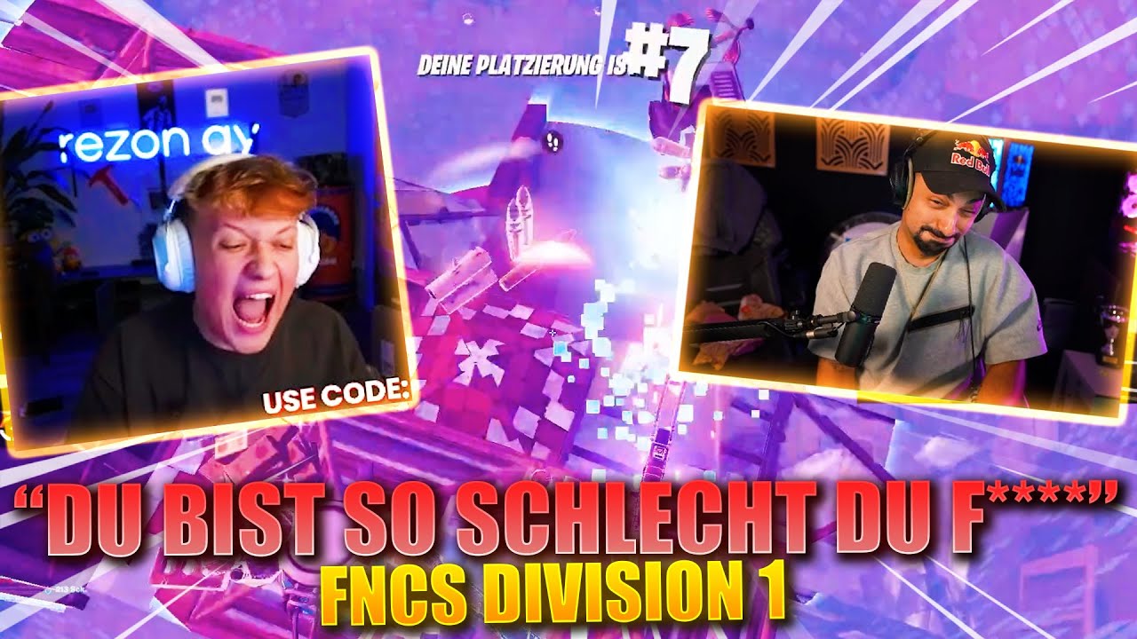 🤬😂REZON BEEF MIT SEINEM DUO MATE? | FNCS DIVISION 1
