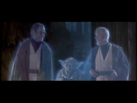 Le retour du Jedi - Sebastian Shaw dans le rôle du fantôme d'Anakin Skywalker