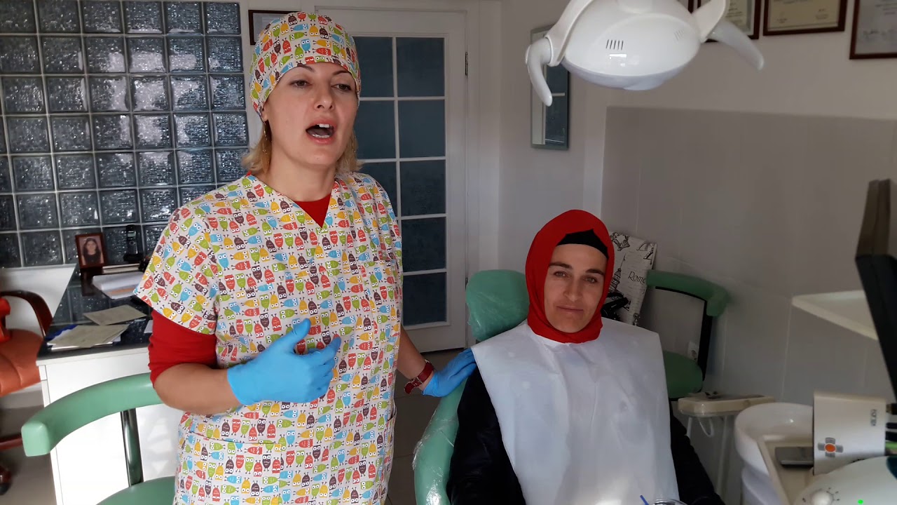 Asiri Sallanan Alt Dislerin Cerrahisiz Kuretaji Fiberle Splinti Periodontitis Tedavisi Youtube