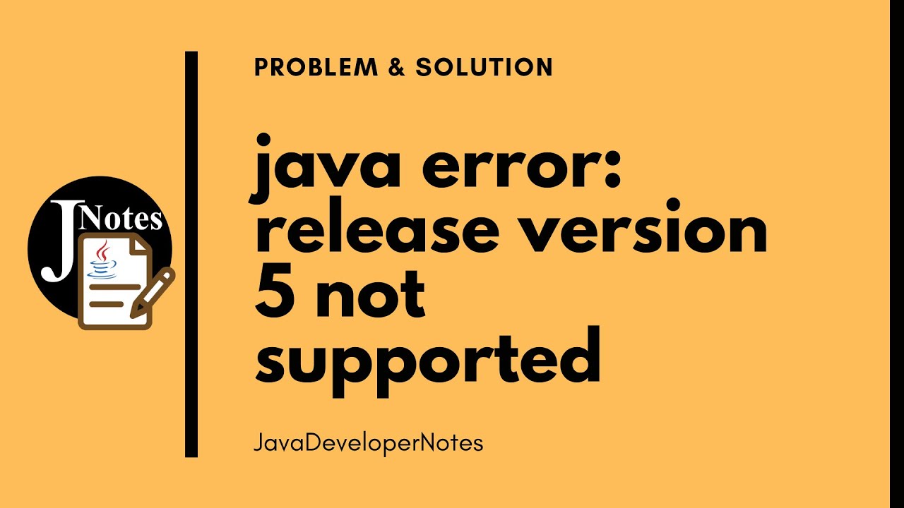 Error release not found. Jnotes.