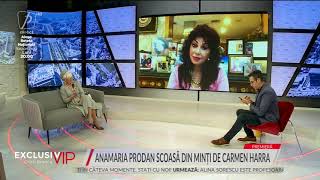 ANAMARIA PRODAN, REACȚIE DURĂ LA ADRESA LUI CARMEN HARRA: "CÂND FACI ASEMENEA DECLARAȚII..."