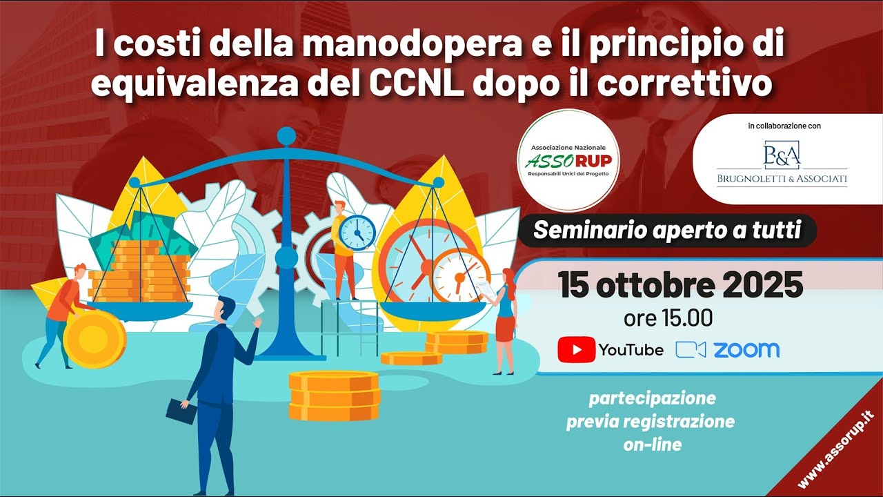 I costi della manodopera e il principio di equivalenza del CCNL dopo il correttivo