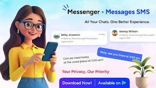 #MessengerApp #SMSApp #TextMessages #MessagingApp #FastMessenger #ChatApp #TextingApp screenshot 5