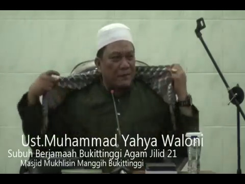 Ceramah Dahsyat Ust M Yahya Waloni Disubuh Berjamaah Jilid 21 Youtube