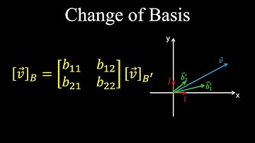 Change of Basis, Coordinate Vectors, Mapping, Transition Matrix - Linear Algebra