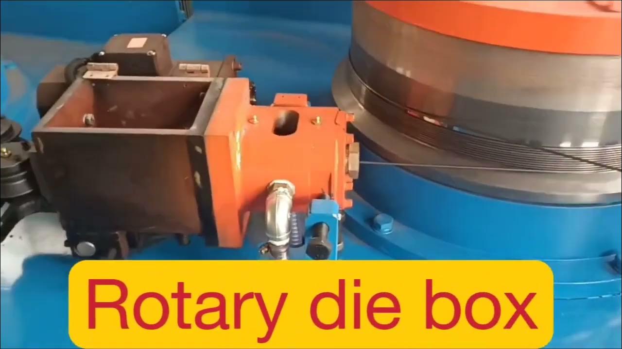 Rotary die box in wire drawing machine price and manufacturer YouTube