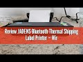 Review JADENS Bluetooth Thermal Shipping Label Printer – Wireless 4x6 Shipping Label Printer, Compat