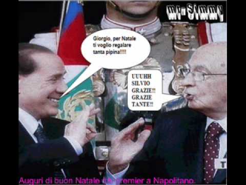 Auguri Di Natale Berlusconi.Esclusivo Sexy Auguri Di Buon Natale Di Berlusconi A Napolitano Youtube