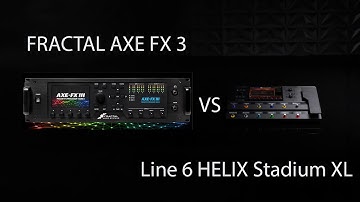 Line 6 Helix Stadium XL vs. Fractal AXE-FX III — Is the King Finally