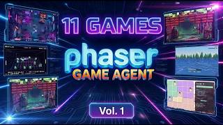 🕹️ 11 Games Made by AI From a Single Sentence | Phaser Game Agent Vol. 1 🤖 screenshot 5