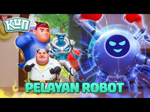 PELAYAN ROBOT | Animasi Susu LOF KUN Terbaru | Koleksi kartun Indonesia terbaik