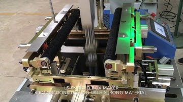 LS F6 rigid box forming machine