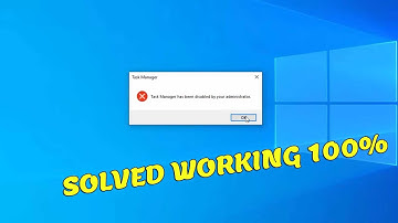 Task Manager Has Been Disabled By Your Administrator - EASY FIX