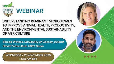 Understanding ruminant microbiomes to improve animal health, productivity, and sustainability