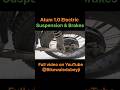 Suspension and Brakes of Atum 1.0 Electric bike #evindia #electricbike #bikereview #electricvehicle