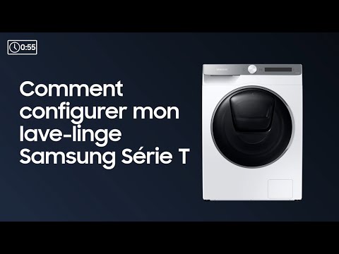 Samsung How To: Comment puis-je configurer mon lave-linge Samsung Série T ?