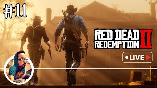 🔴 Live de Red Dead Redemption 2: Alguém viu o Gavin? - #11