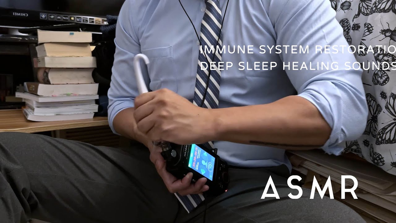 Immune System Restoration | Deep Sleep Healing Sounds 🎧✨ 🎧 Just love to do ASMR 🌛