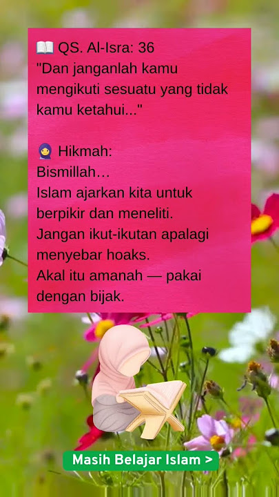 📌 '🧠 Jangan Asal Ikut-Ikutan! Gunakan Akalmu 💡' #ikutikutan #akal