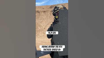MK18 Safely Hiding Behind a RTS Tactical Mini Shield Level III+ #airsoft #tactical #security #swat