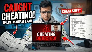 CAUGHT CHEATING in Online Manipal Exam 😳 | What Happens Next