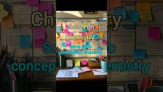 CHEMISTRY - Some basic concepts of chemistry Handwritten notes of class - 11# study material #notes
