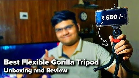 Flexible Tripod Unboxing and Review 🔥🔥🔥 | Best Tripod under 1000