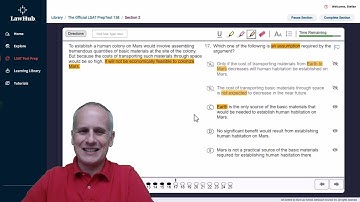 Using the Negation Test for a Common LSAT Assumption w/ Official PrepTest 158 Section 2, Question 17