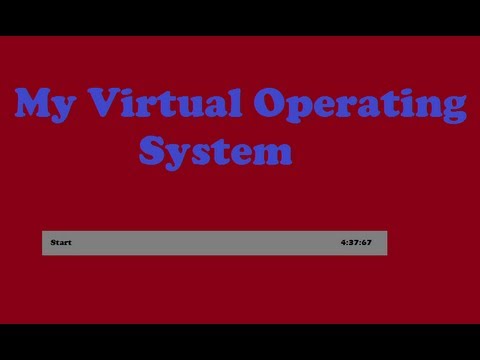My Basic Virtual Operating System Made In Visual Basic 2010 - YouTube