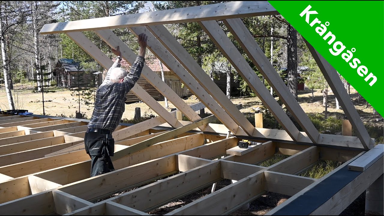 Krångåsen #50 - Erecting the front wall