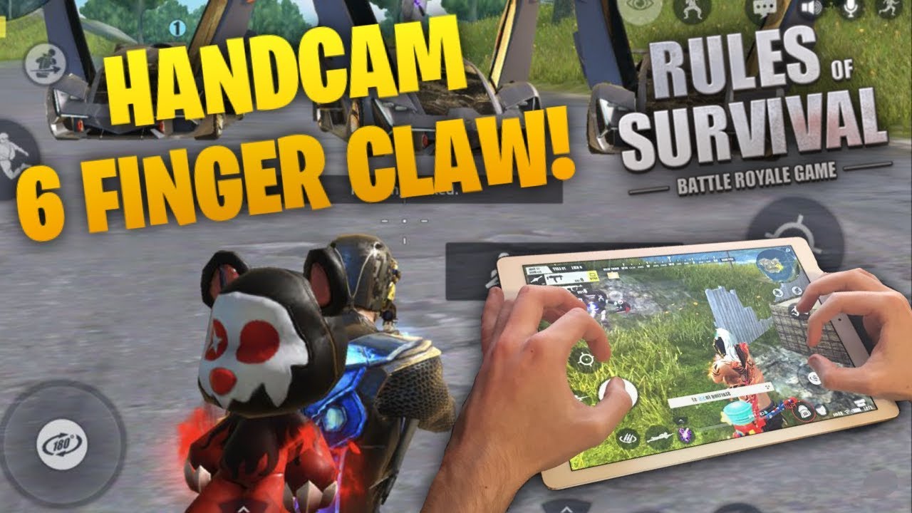 ROS HANDCAM SHOTGUN (ТОЛЬКО ЗОЛОТОЙ РЕЖИМ)! Fergs Claw Handcam Rules Of Survival Mobile! (Полный ...