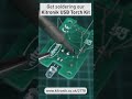 Get soldering the Kitronik USB Rechargeable Torch Kit