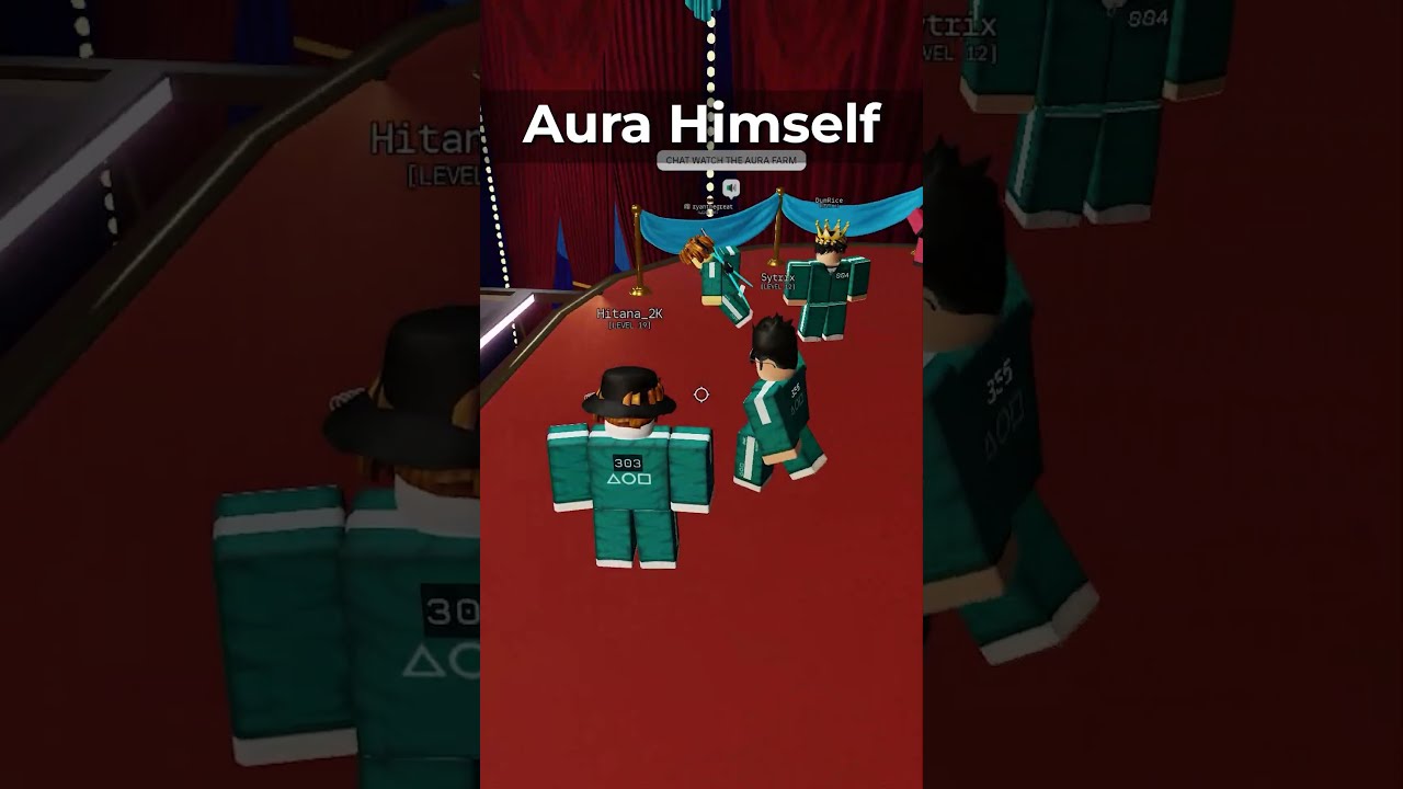 Casually Aura Farming On Glass Bridge Is Crazy Roblox Inkgame