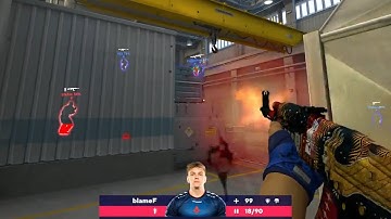 não sei se blameF é mais forte de braço ou de mira