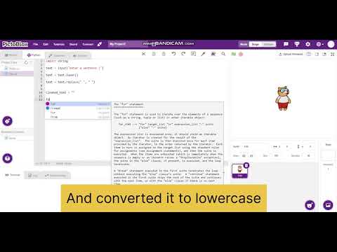 Advanced Palindrome Checker | Python Editor | PictoBlox