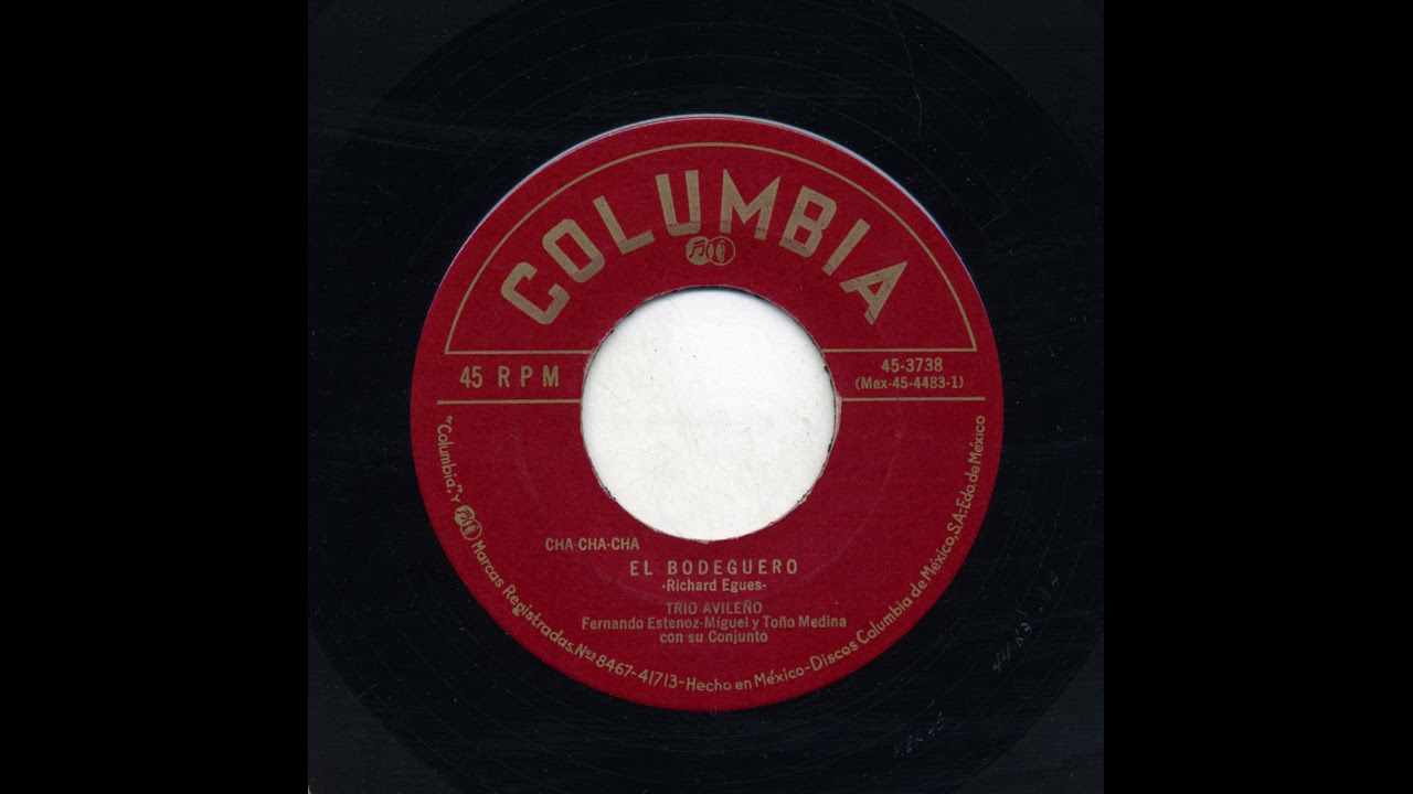 Trio Avileño - El Bodeguero - Columbia 3738