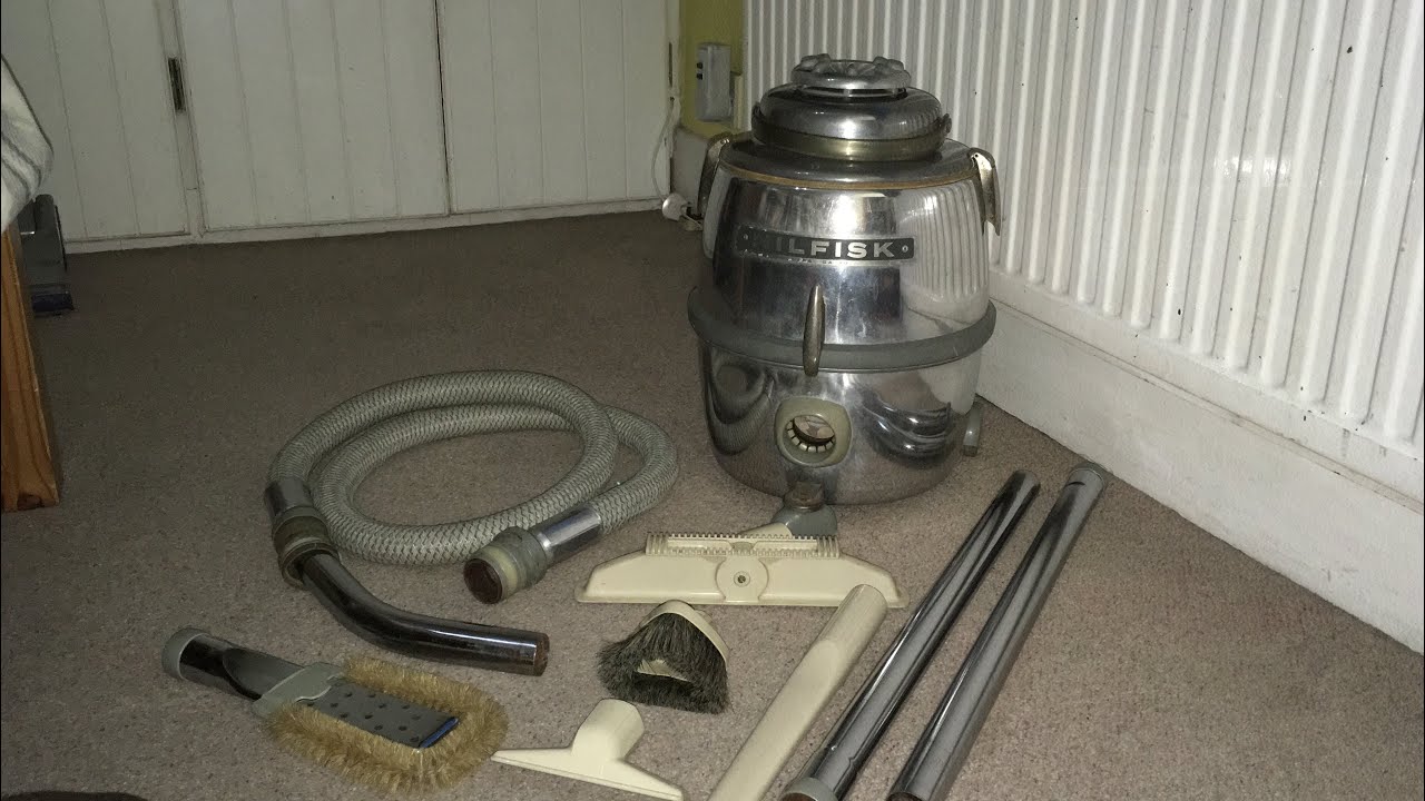 Vintage nilfisk ga70 vacuum cleaner after clean and demo YouTube