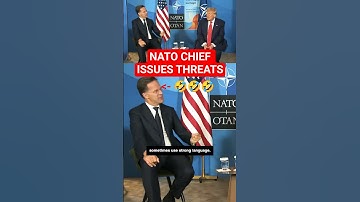 Nato Chief provocative statement a "Moment of Weakness"❓️