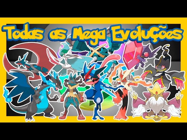 Pokémon XY & Z - All Mega Evolutions (1st to 6th Generation) 