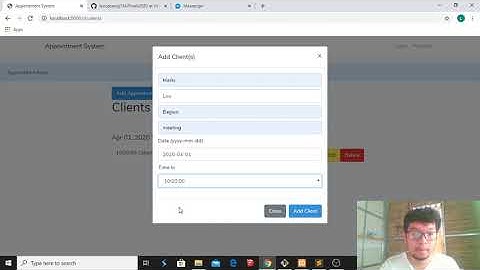 Laravel Appointment system functions(Leo Philip Jan Cabanig)