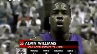 Philadelphia 76ers vs Toronto Raptors 2001 playoffs game 2