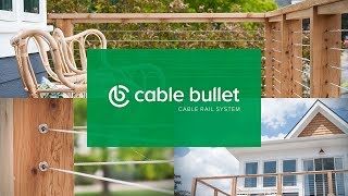 Learn how to install the Cable Bullet Cable Rail System in cedar deck posts. This short demonstration will walk you through the 