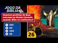 JOGO DA BÍBLIA #26 - Teste o seu Conhecimento da Palavra de Deus