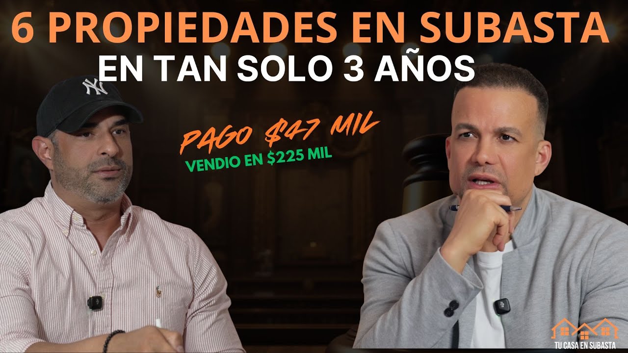 De cero a 6 propiedades en subasta (caso real)”