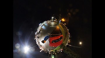 360 view "tiny planet" by Insta360 one x2